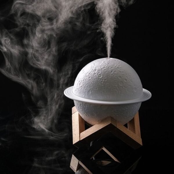 3D Moon Lamp Humidifier with LED Night Light