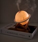 3D Moon Lamp Humidifier with LED Night Light