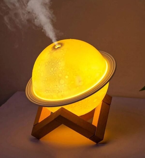 3D Moon Lamp Humidifier with LED Night Light