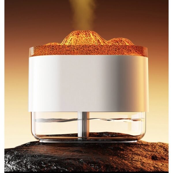 300ml Volcano Humidifier with LED Night Light