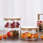 3pcs Stackable Glass Bowls – Multipurpose Kitchen Storage Set