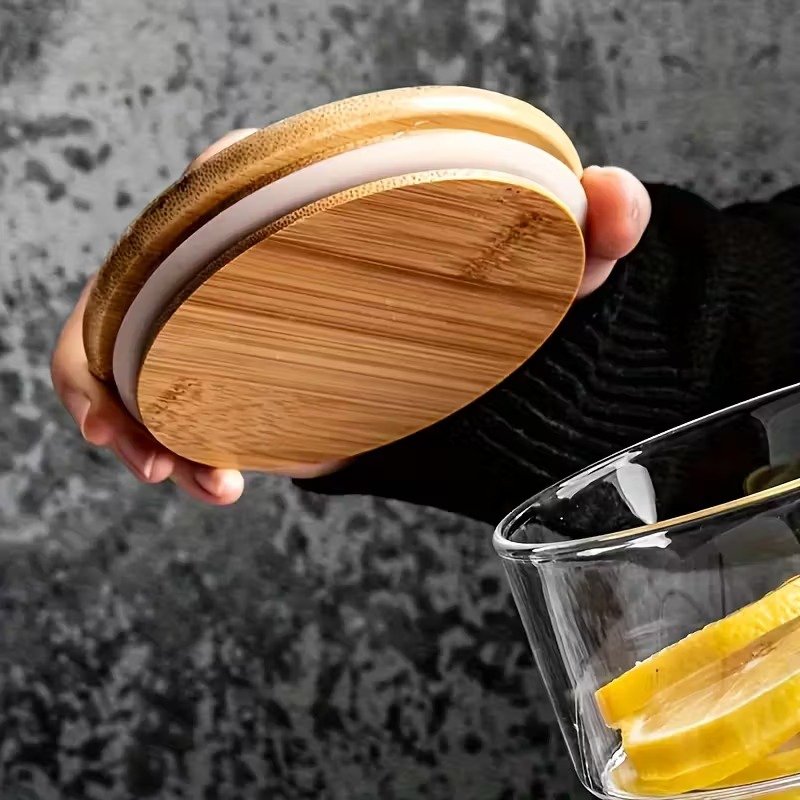 3pcs Stackable Glass Bowls – Multipurpose Kitchen Storage Set