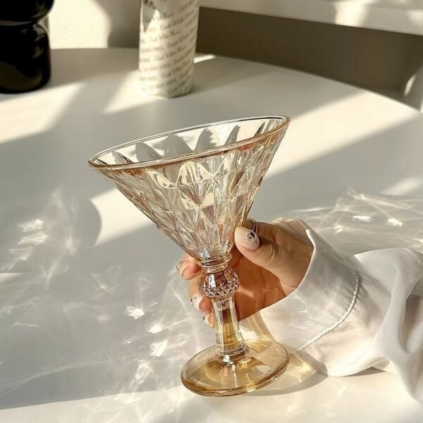 2 Piece Martini Crystal Glass Set – Cocktail Glassware