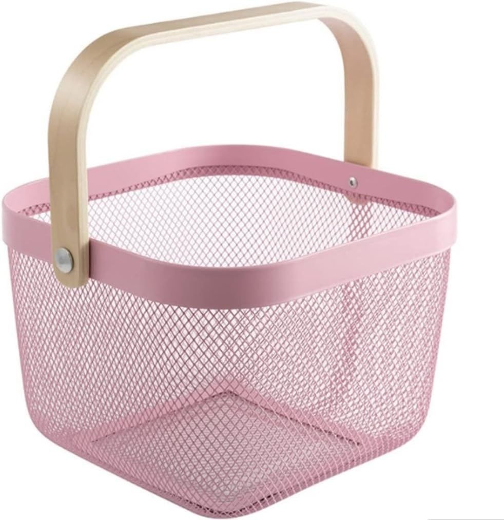 TK Square Iron & Wood Tray with Ventilation