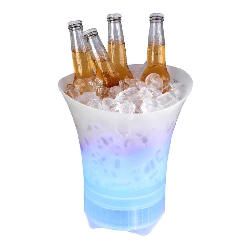 LED Ice Bucket with Bluetooth Speaker