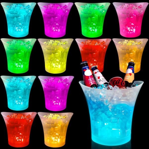 LED Ice Bucket with Bluetooth Speaker