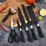 Zepter 6-Piece Kitchen Knife Set – Stainless Steel Cutlery Set