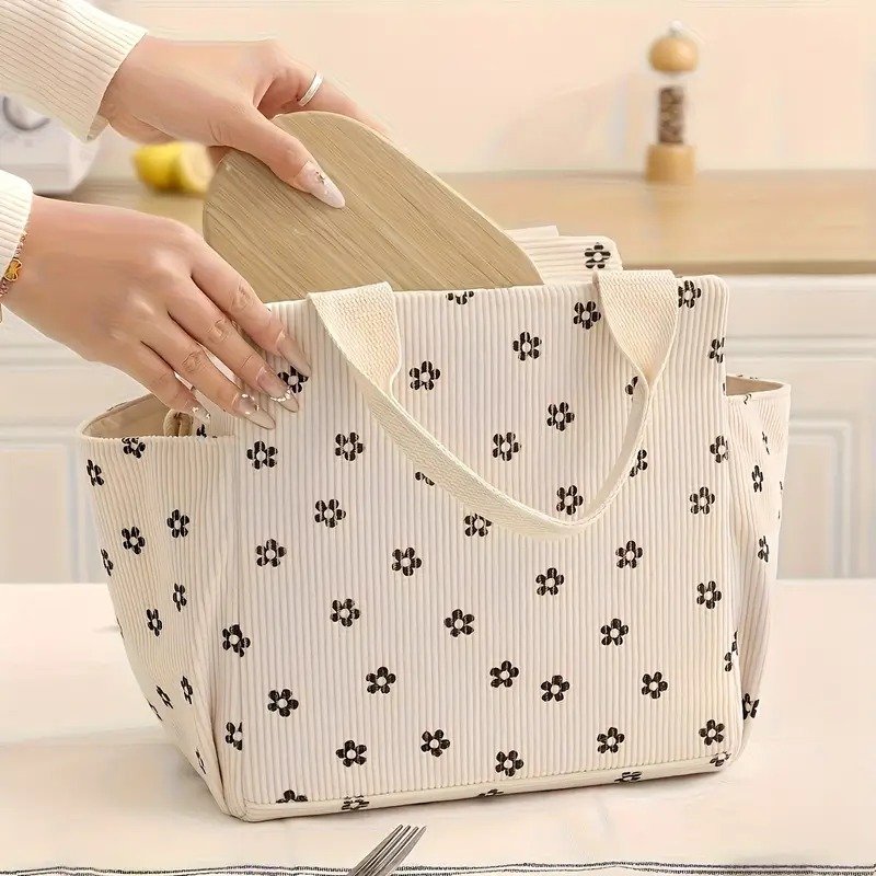 TK Insulated Lunch Carry-On Bag – Hot & Cold Food Storage Cooler