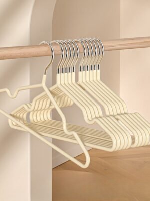 TK Silicone Non-Slip Clothes Hangers - Pack of 10