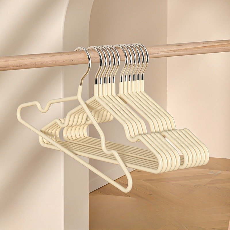 TK Silicone Non-Slip Clothes Hangers - Pack of 10