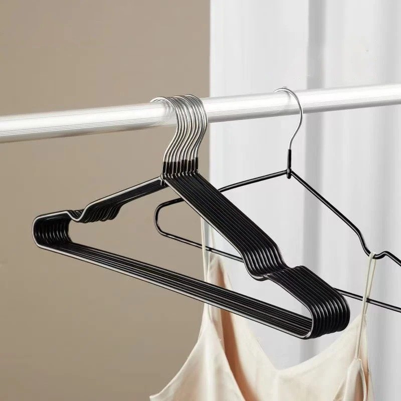 TK Silicone Non-Slip Clothes Hangers - Pack of 10