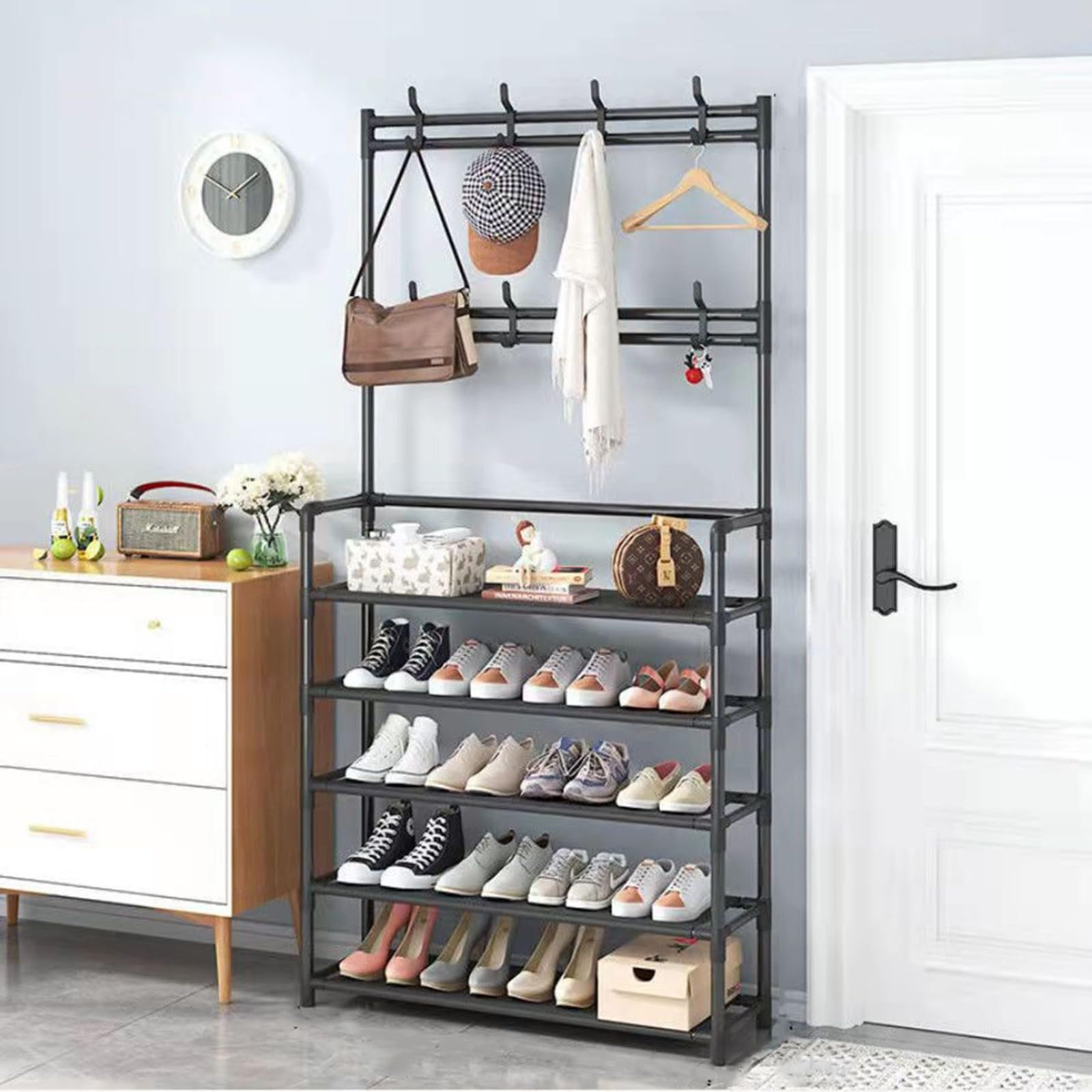Multi-Use 5-Layer Shoe Storage Rack
