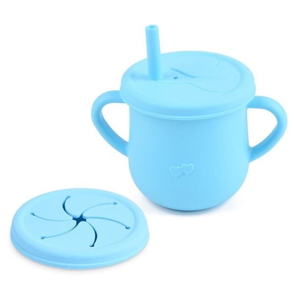 TK Baby Silicone Sippy Cup & Snack Container