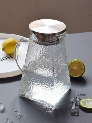 TK 1.8L Borosilicate Glass Kitchen Kettle – Heat Resistant