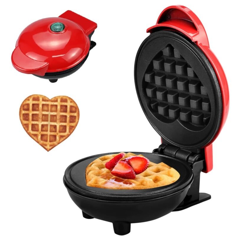 Mini Electric Waffle Maker 350W