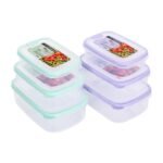 TK 3-Piece Lunch Box Set – Multi-Size Food Containers