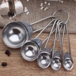 TK Stainless Steel 5-Piece Measuring Spoon Set