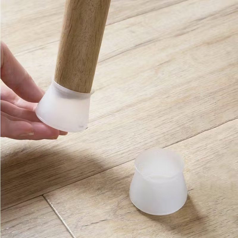 8 Pack Furniture Leg Floor Protectors – Felt Sliders