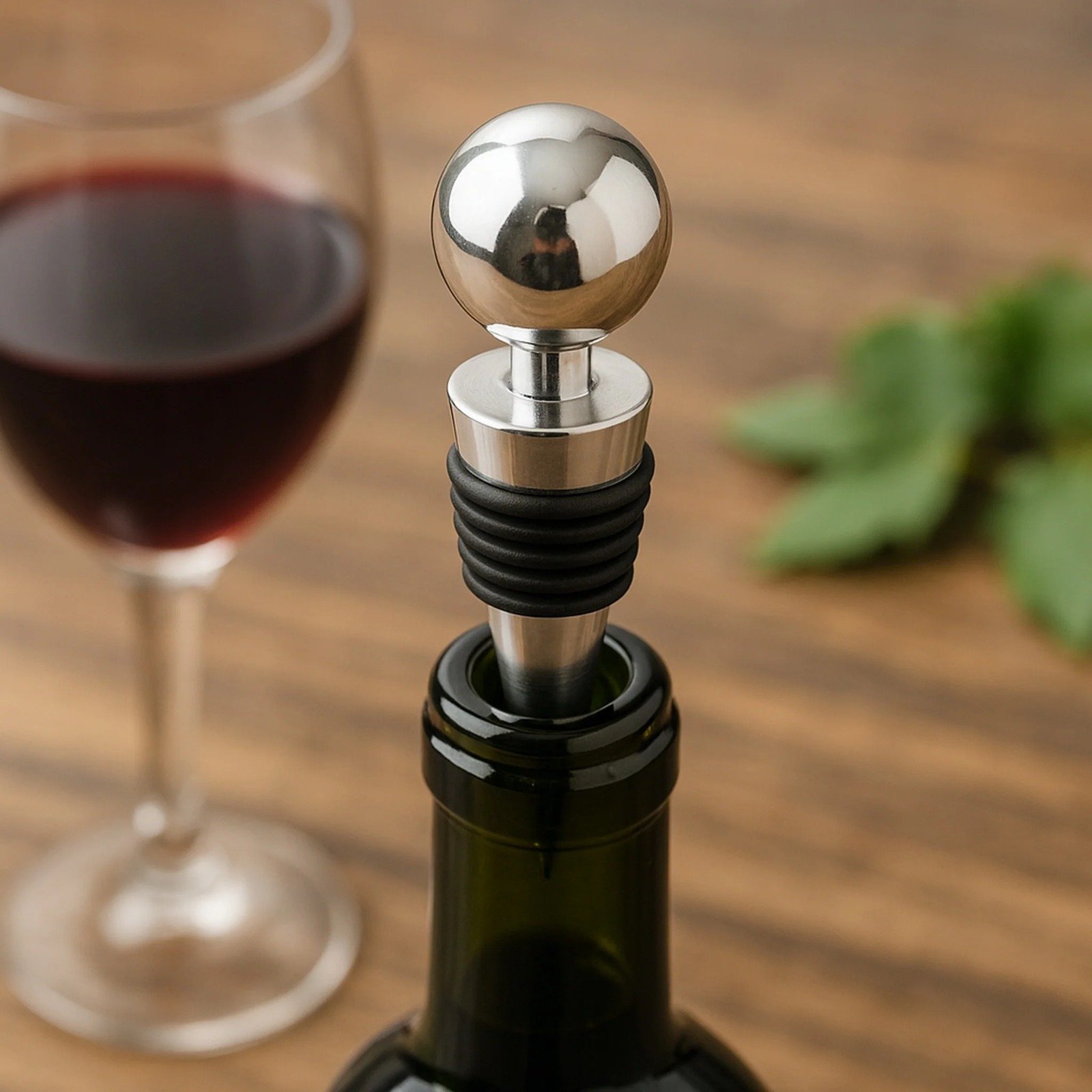 TK Zinc Alloy Wine Stopper – Wine Bottle Sealer