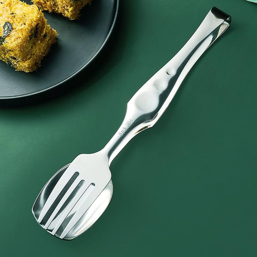 TK 2-in-1 Salad and Serving Tongs – Multi-Purpose Kitchen Tool