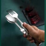 TK 2-in-1 Salad and Serving Tongs – Multi-Purpose Kitchen Tool