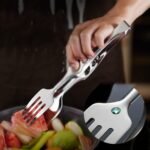 TK 2-in-1 Salad and Serving Tongs – Multi-Purpose Kitchen Tool