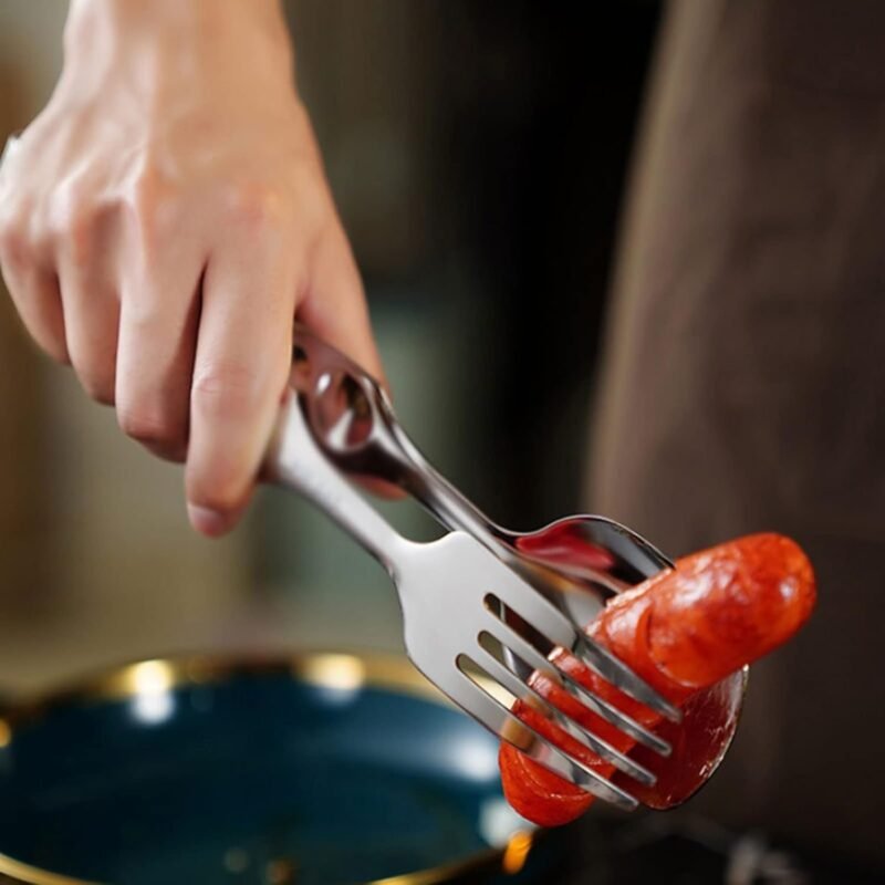 TK 2-in-1 Salad and Serving Tongs – Multi-Purpose Kitchen Tool