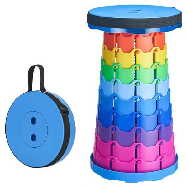 Telescopic Portable Folding Stool