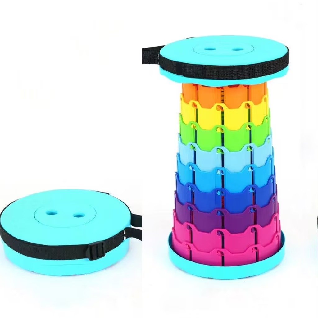 Telescopic Portable Folding Stool