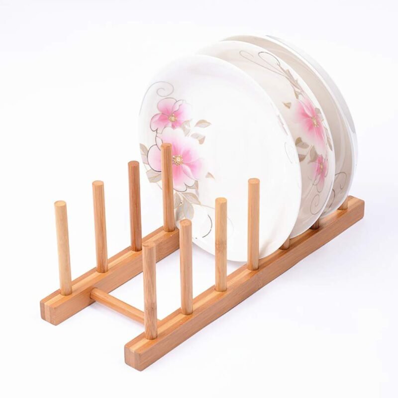 Compact Bamboo Storage Rack – Multipurpose Organizer
