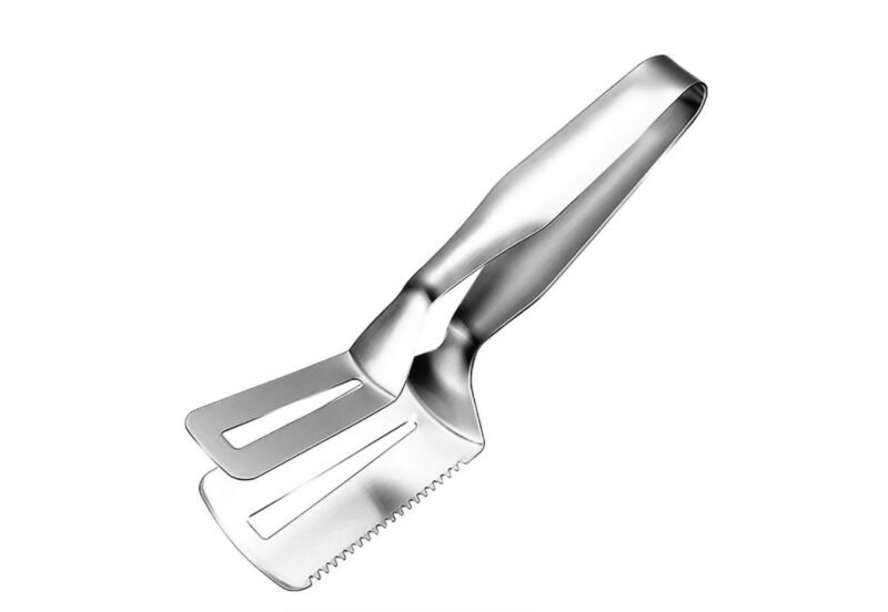 TK Steak Clamp & Flipper – Grill & Kitchen Essential