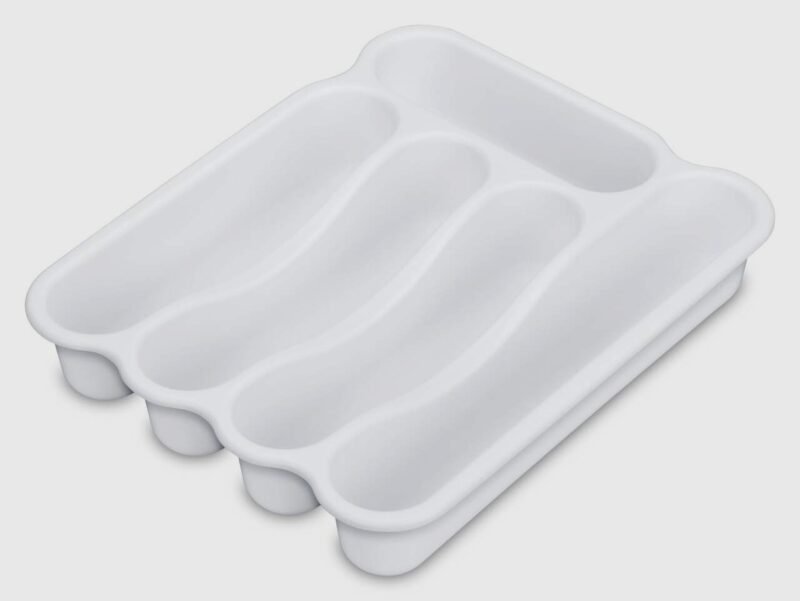 TK BPA Free Polypropylene Cutlery Tray – Kitchen Drawer Organizer