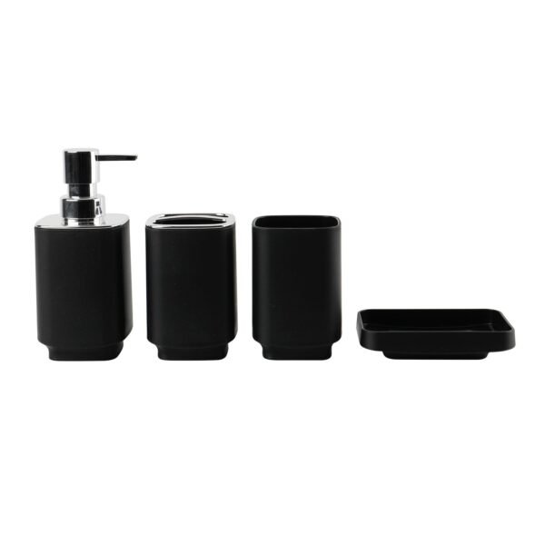 TK 4 Piece Bathroom Set – Matte Finish Accessories