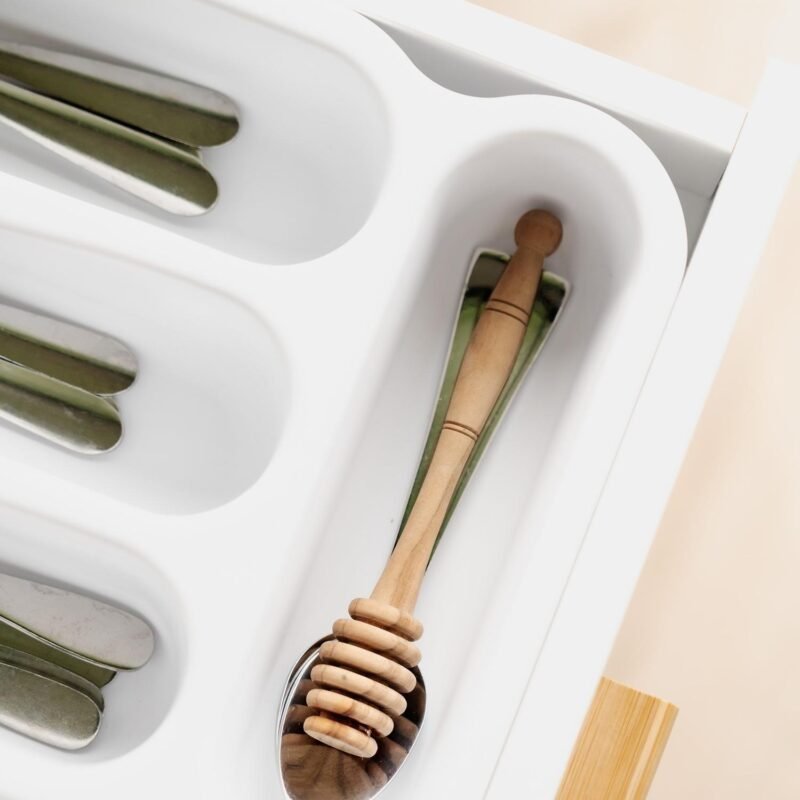 TK BPA Free Polypropylene Cutlery Tray – Kitchen Drawer Organizer