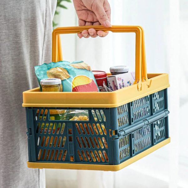 Portable Folding Storage Crate – Multipurpose Organizer