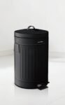 TK Metal Pedal Waste Bin with Inner Bucket – Hands-Free Trash Can