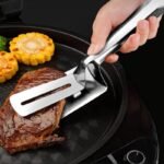TK Steak Clamp & Flipper – Grill & Kitchen Essential