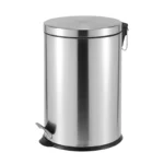 TK Pedal Bin with Inner Bucket – Metal Kitchen & Office Trash Can