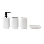 TK 4 Piece Bathroom Set – Matte Finish Accessories