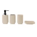 TK 4 Piece Bathroom Set – Matte Finish Accessories