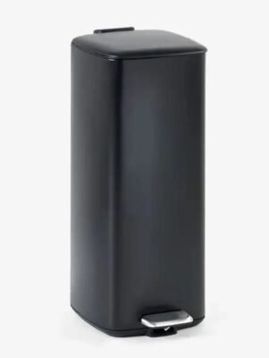 TK 30L Refuse Bin with Inner Bucket – Metal Trash Can for Kitchen & Office