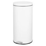 TK Cylinder Pedal Bin with Soft Close – Metal Kitchen Trash Can