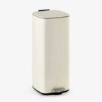 TK 30L Refuse Bin with Inner Bucket – Metal Trash Can for Kitchen & Office