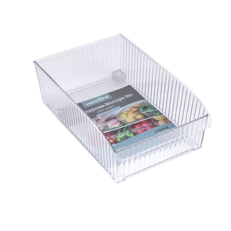TK Compact Storage Organizer with Wheels – Fridge & Pantry Friendly