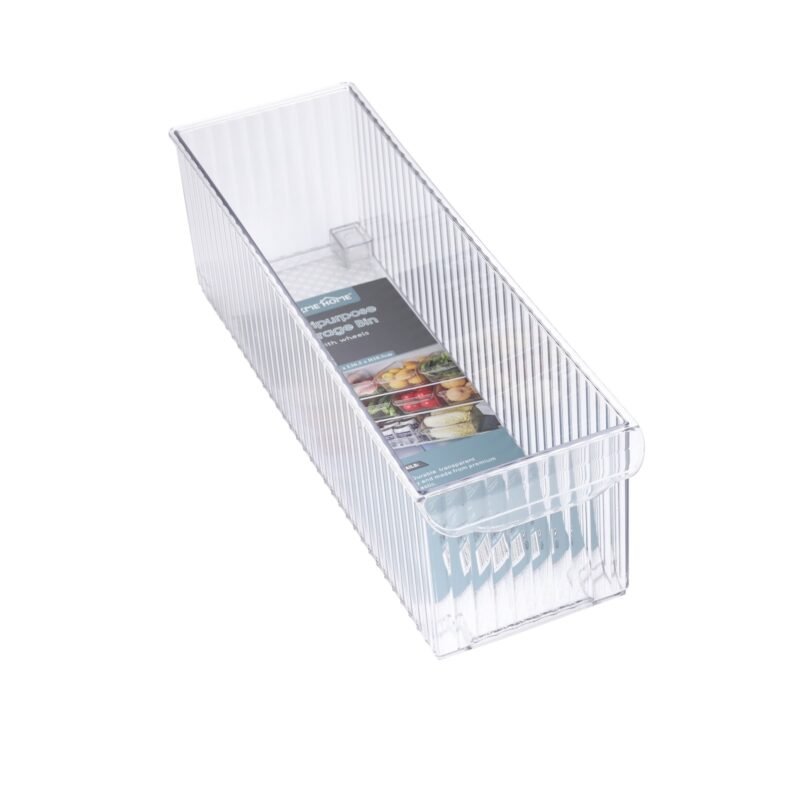 TK Compact Storage Organizer with Wheels – Fridge & Pantry Friendly