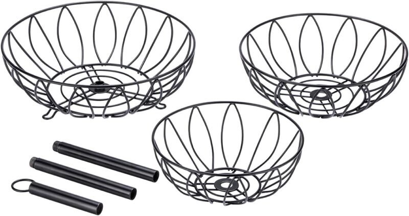 3 Tier Fruit Basket Stand – Kitchen Counter Organizer