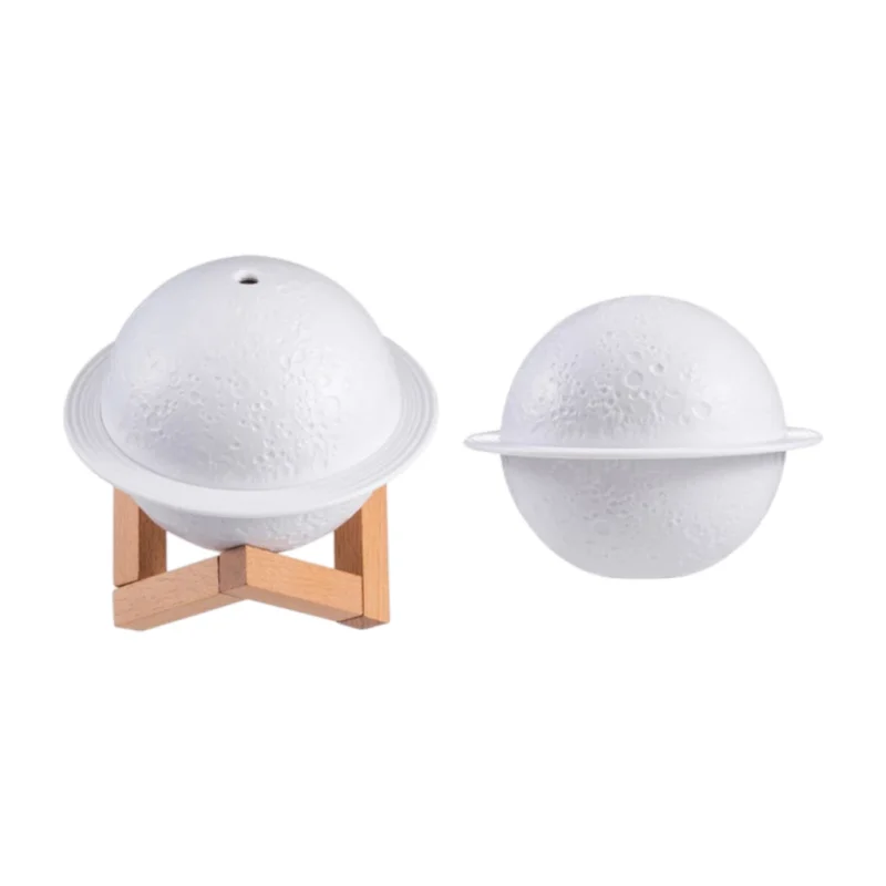 3D Moon Lamp Humidifier with LED Night Light
