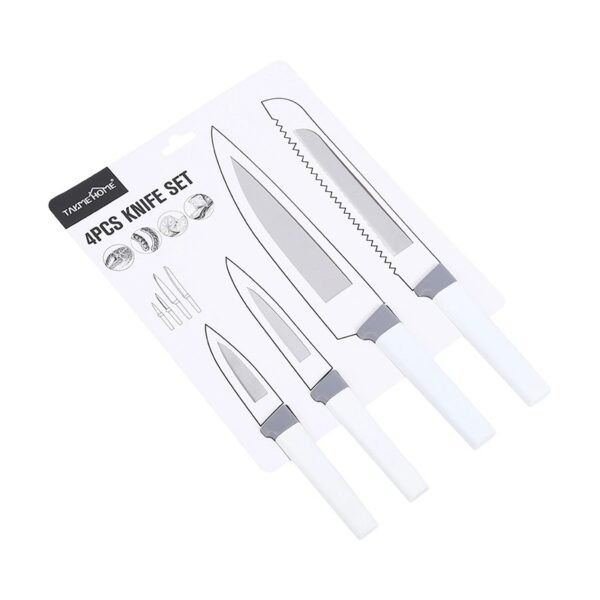 TK 4-Piece Kitchen Knife Set – Stainless Steel Cutting Knives
