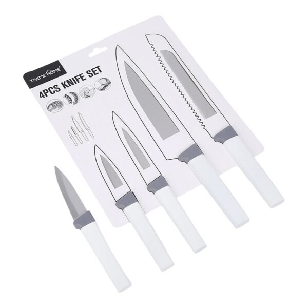 TK 4-Piece Kitchen Knife Set – Stainless Steel Cutting Knives