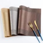 TK PVC Heat-Resistant Place Mats 30 × 45 cm – Set of 4